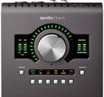Universal Audio Apollo Twin Duo MK II Heritage Edition Thunderbolt Interface MAC or PC Front View